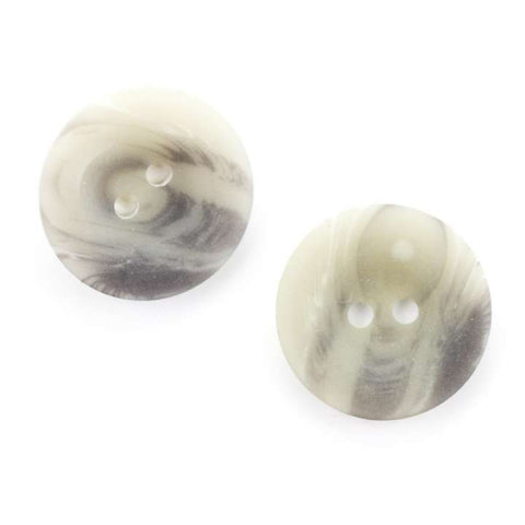 Hornimitat Knopf HI-33-grau