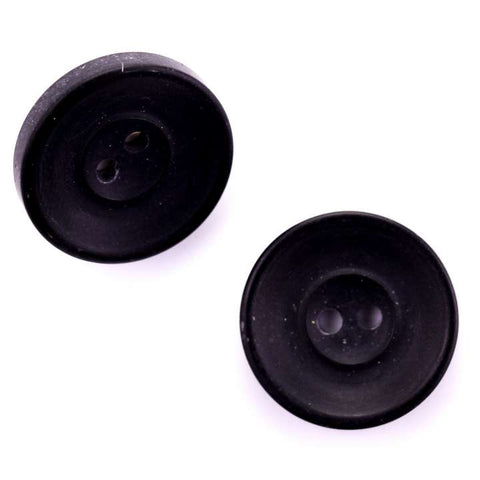 Hornimitat Knopf HI-42-schwarz