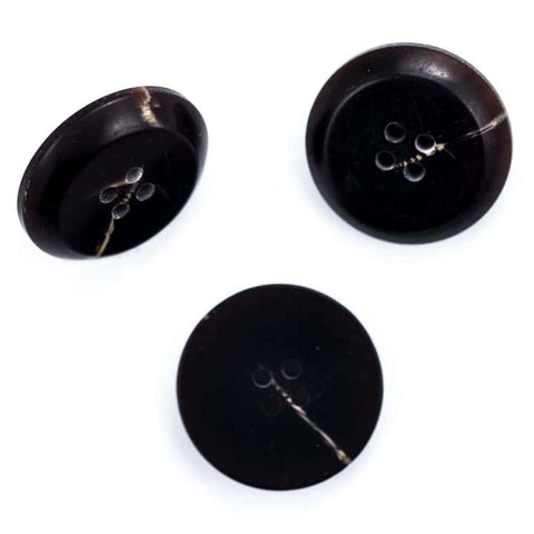 Hornimitat Knopf hi-47-schwarz