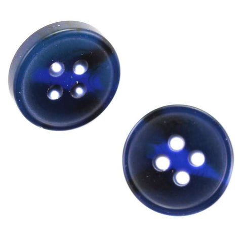 Hemdknöpfe Hemd-4-blau