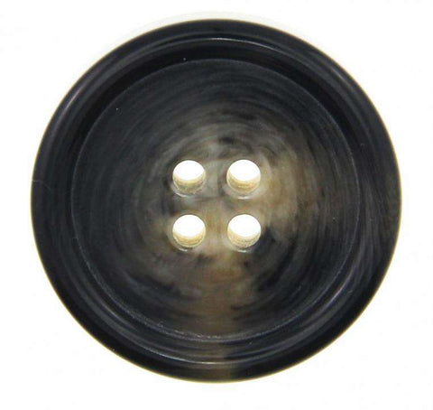 Hornimitat Knopf HI-6 grau