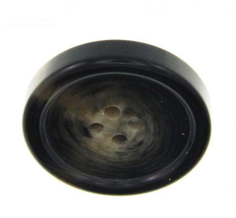 Hornimitat Knopf HI-6 grau