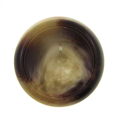 Hornimitat Knopf HI-8 braun