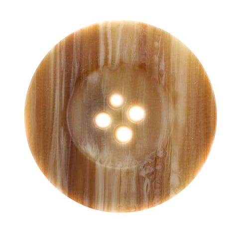 Knopf Hornimitat KM-57-braun