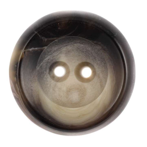 Knopf Hornimitat KM-65-braun