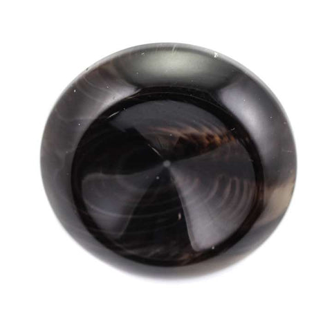 Hornimitat Knopf KM-67-d.braun