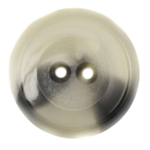 Knopf Hornimitat KM-65-grau