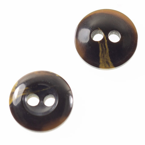 Hornimitat Knopf hi-45-schwarz-topaz