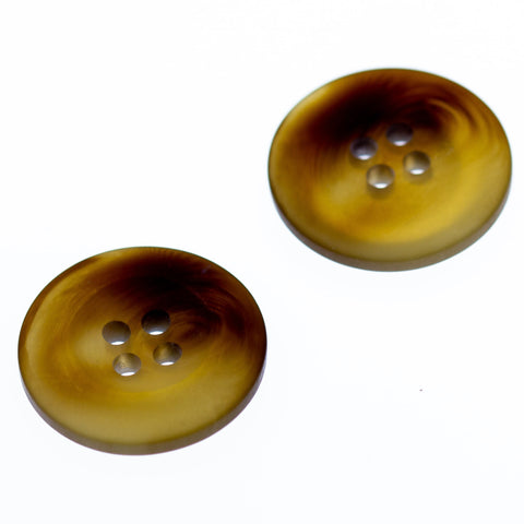 Knopf Hornimitat hi-74-braun