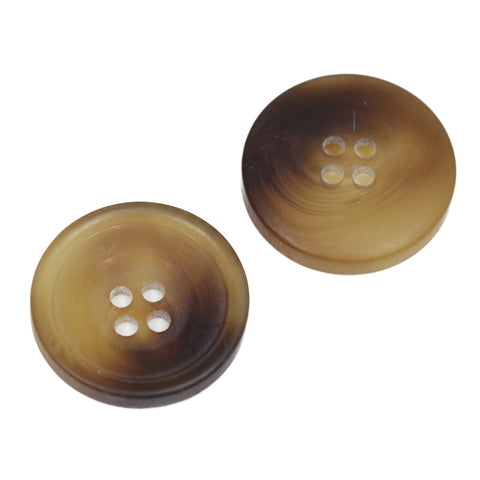 Hornimitat Knopf hi-86-braun