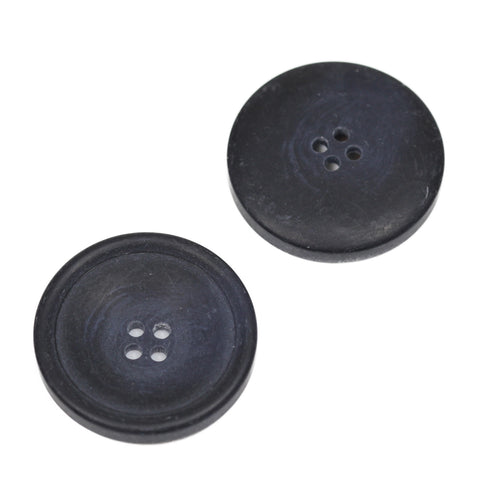 Knopf Hornimitat hi-87-dunkel-blau