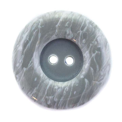 Knopf 2-Loch grau KG-9