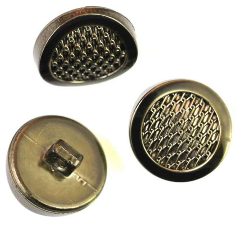 Mantelknopf mit Siebmuster KM-72-ag