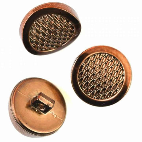 Mantelknopf mit Siebmuster KM-72-k