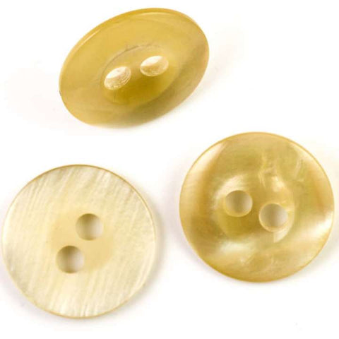 Knopf 2-Loch KM-79-creme