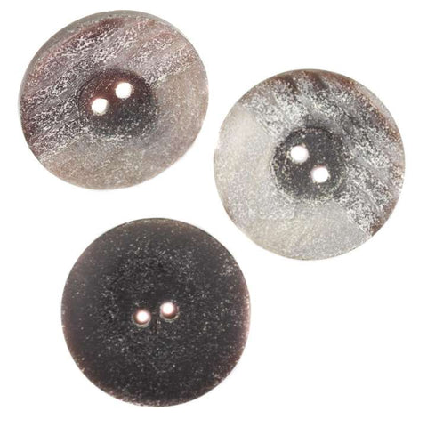 Knopf Perlmuttoptik KM-84-braun-grau