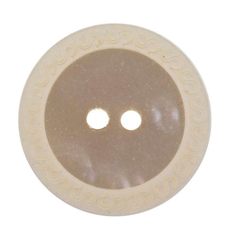 Knopf 2-Loch Creme KN-9