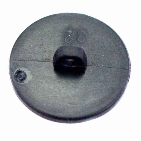 Knopf mit Ösen flache KS-7 Schwarz