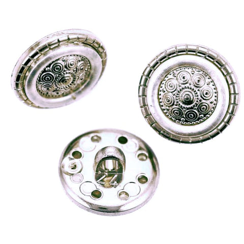 Ösen Knopf mit Lack Rand ksi-13s-lack