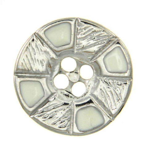 Metall Knopf Blume MK-218s