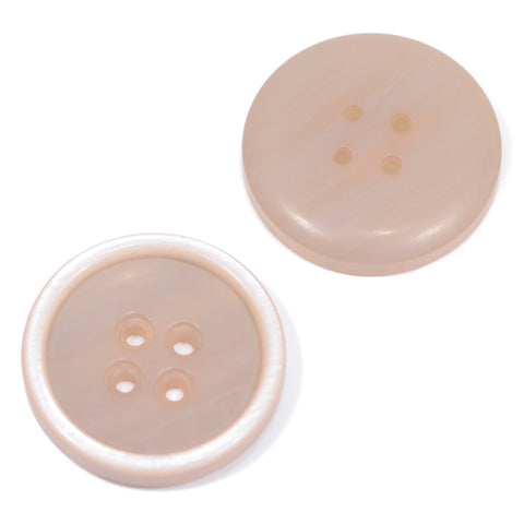 Leichte Hornimitat Knopf hi-85-rose