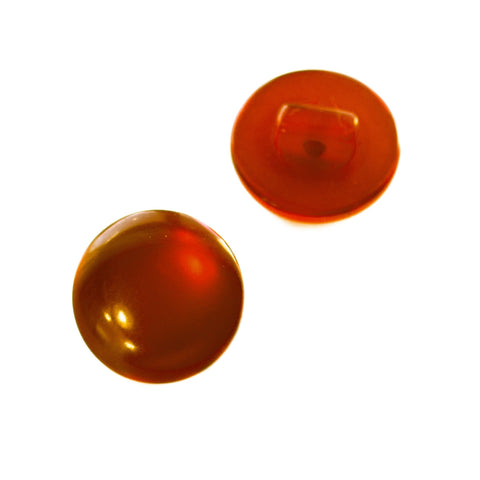Perlmuttimitat Linsen Form Rost - Rot mit Öse