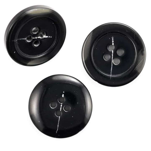 Hornimitat Knopf hi-46-grau