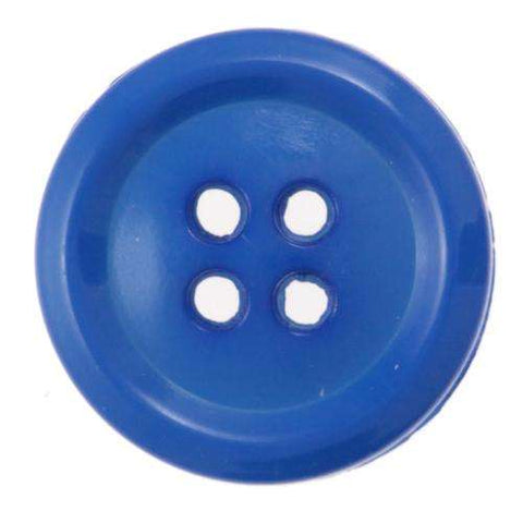 4-Loch Knopf mit Rand KBL-57
