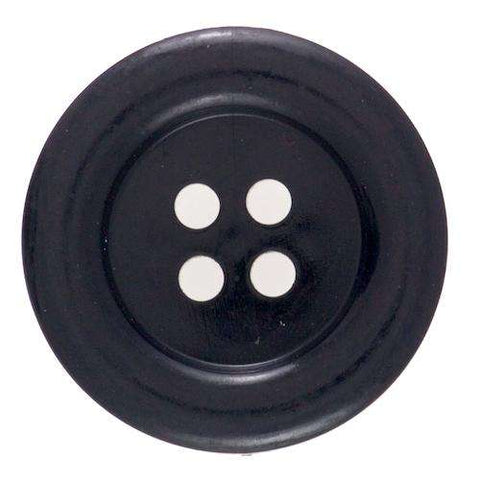 Klassischer, schlichter Knopf Kunststoff KS-36
