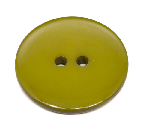 2-Loch Knöpfe Serie - 150 Flacher Olive Grün KGR-150