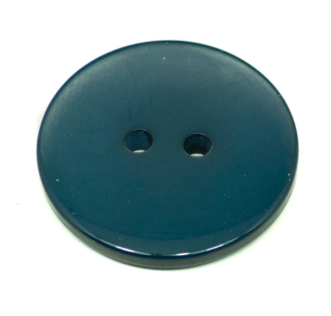 2-Loch Knöpfe Serie - 150 Flacher Knopf Petrol KBL-150