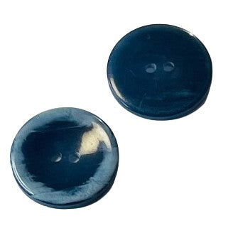 Knopf Blau mit hellem Rand KBL-34