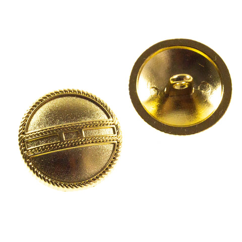 Goldener Knopf mit Gürtel Muster mk-17-gold