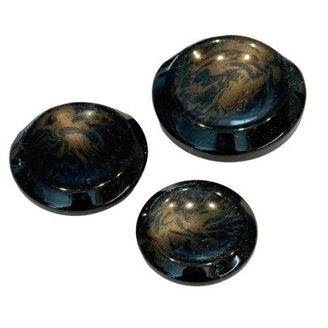 Knopf-Sortiment Dunkelbraun – Ausgefallene Einzelstücke (KM-SO-11)