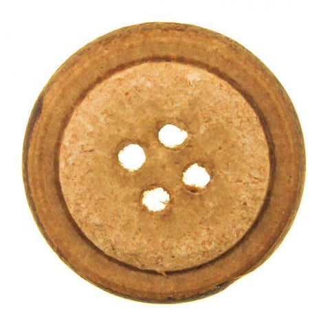 Knopf echt Leder LE-36 beige