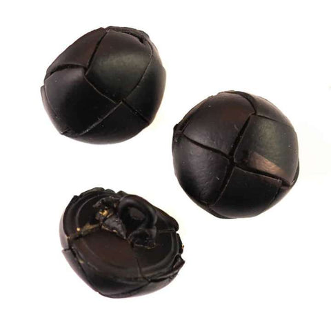 Knopf echt Leder LE-21