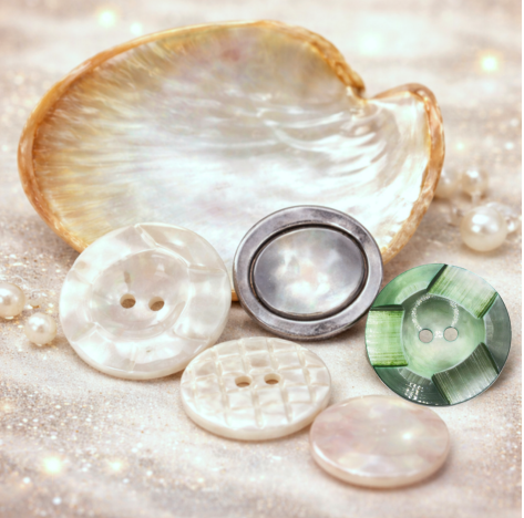 Perlmuttknöpfe in vielen Größen & Farben