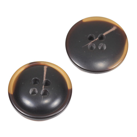 Mantel Hornimitat Knopf hi-81-braun