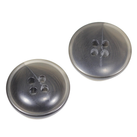 Mantel Hornimitat Knopf hi-81-dunkel grau