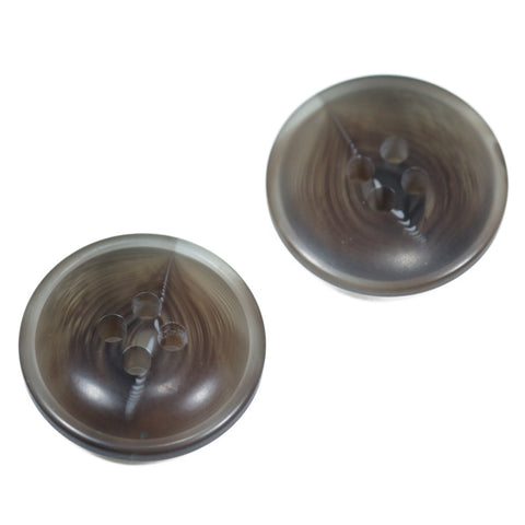 Mantel Hornimitat Knopf hi-81-grau