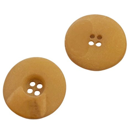 Eleganter 4-Loch Knopf KM-5-braun