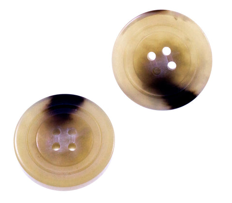 Mantel Hornimitat Knopf hi-65-beige-braun