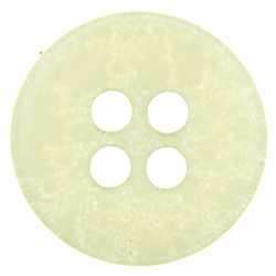 Mantel Knopf creme Glitzer KM-7