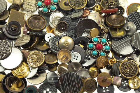 Metallknöpfe Bastelpaket BP-MK-500