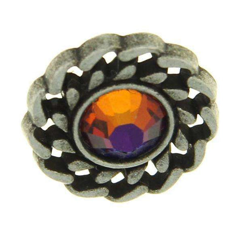 Strass Knopf ST-21as volcano