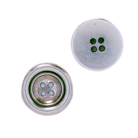 4-Loch Metall Knopf mit Rand mk-315-as