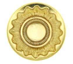 Metall Knopf Sonne MK-128g