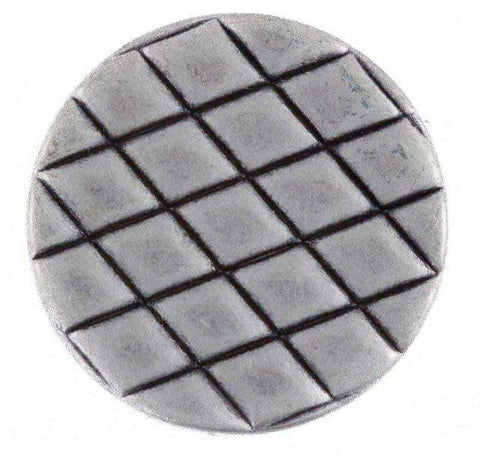 Metall Knopf mit Waffelmuster MK-231s