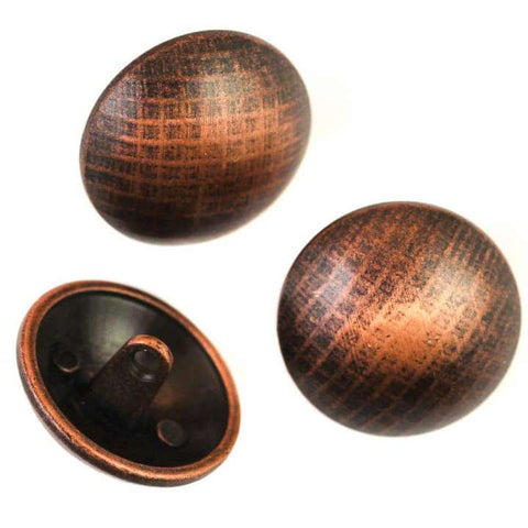 Uniformknopf Viertel Kugel Kupfer MK-1174k