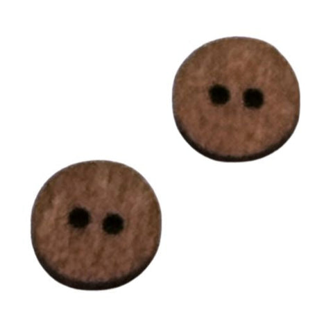 Mini Holz Knopf 2-Loch HK-365